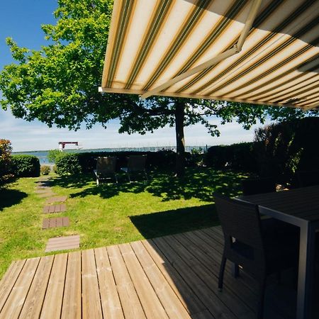 Cottage "Le Nautic" Face Au Lac De La Foret D'Orient - Les Cottages Du Belvedere Mesnil-Saint-Père المظهر الخارجي الصورة